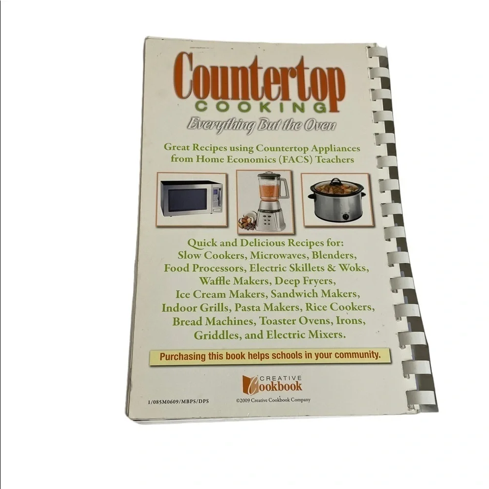 Countertop Cooking Everything But The Oven spiral cookbook